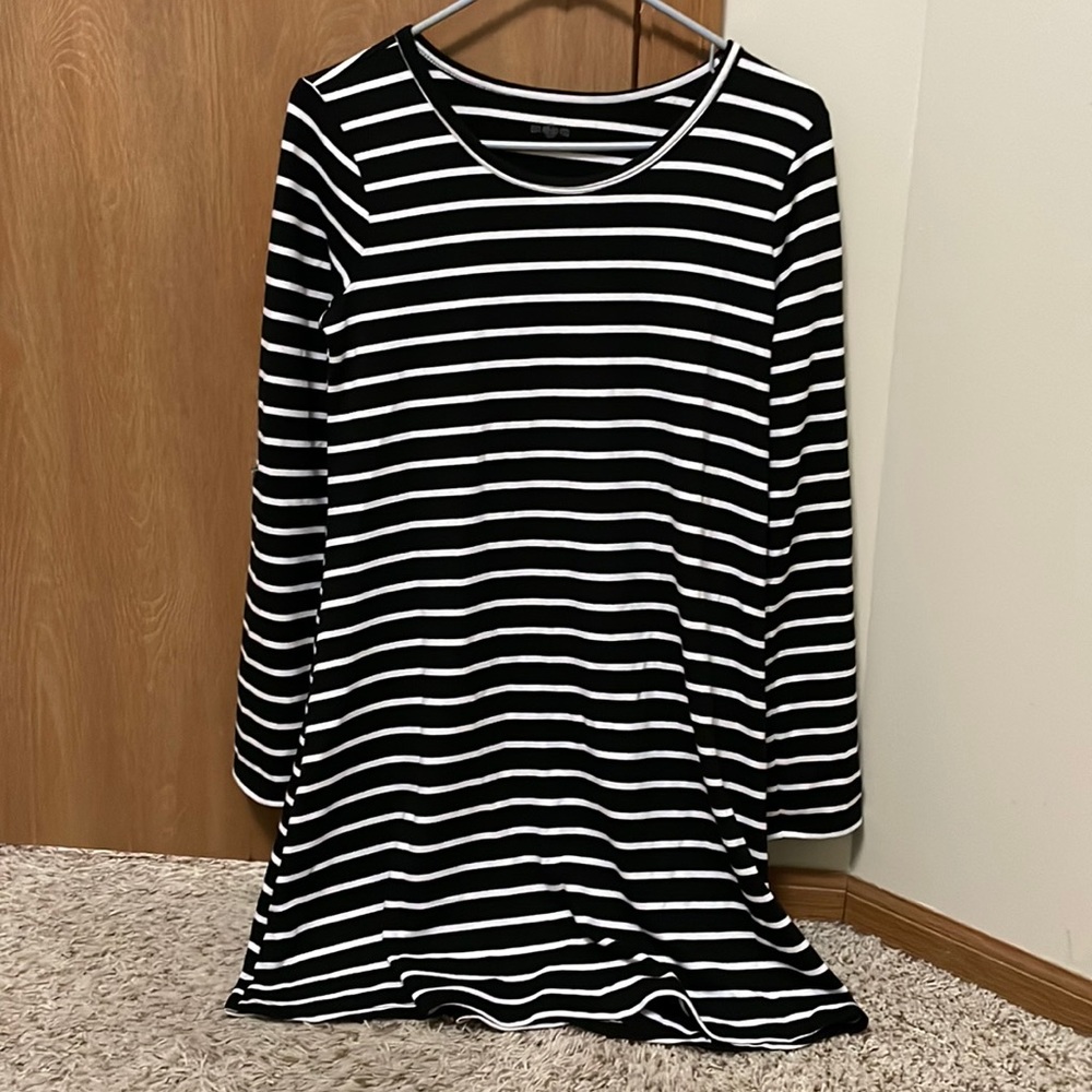 Long Sleeve Stripe Dress